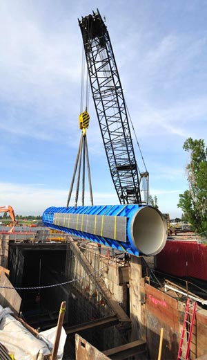 slip joint installation